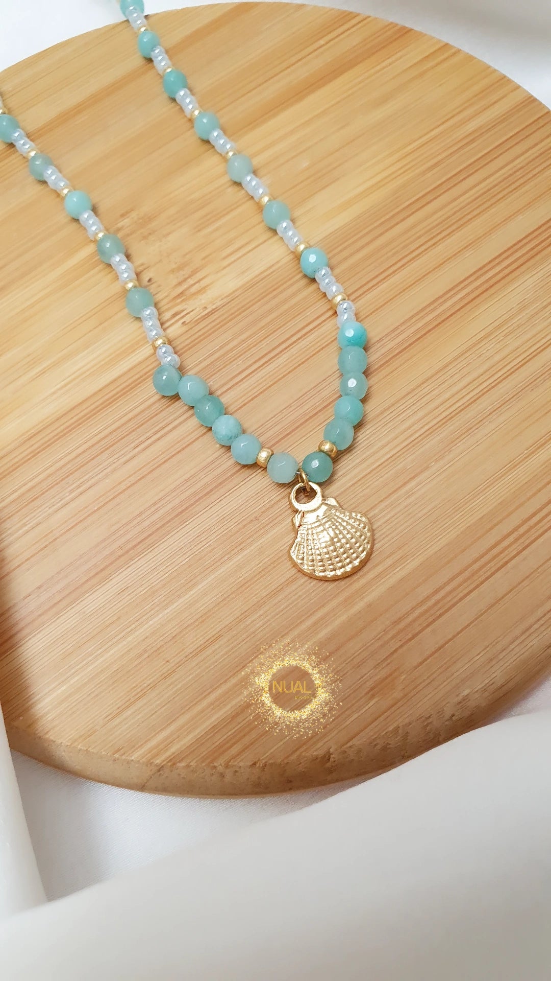 Collana 🐚 Conchiglia Tre colori